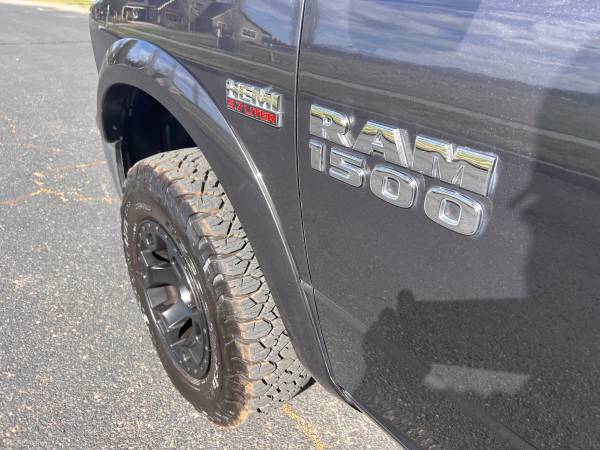 2017 RAM 1500 4X4 Crew Cab Laramie – One Owner
