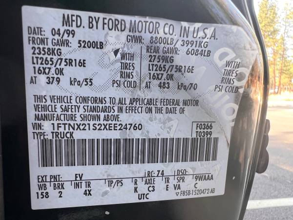 1999 Ford F-250 Lariat